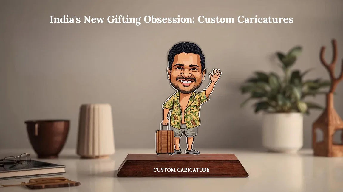 India's New Gifting Obsession: Custom Caricatures