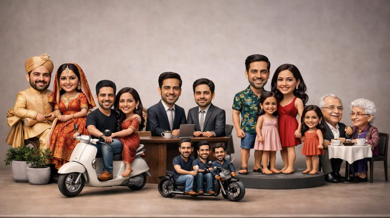 10 Best Personalised Caricature Gifts to Buy In India