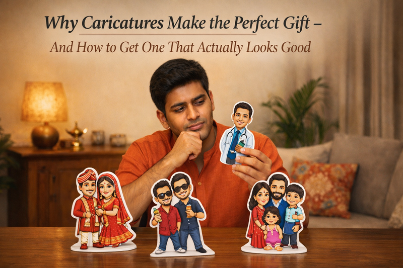 Why Caricatures Make the Perfect Gift – And How to Get One That Actually Looks Good