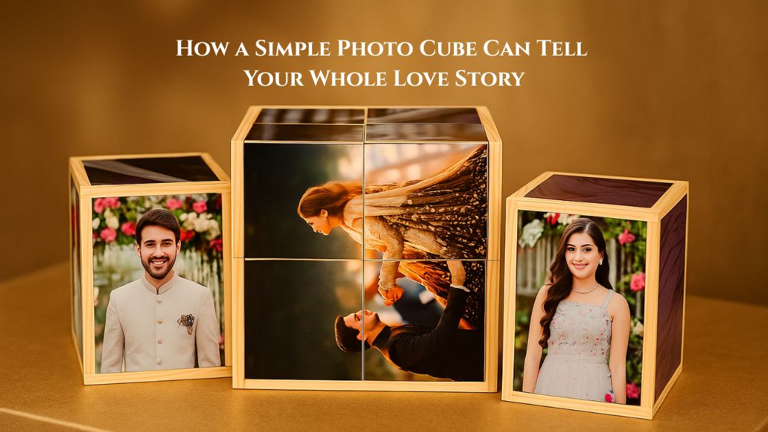 Personalized Photo Cube Gifts | Rolling Cube Puzzle India