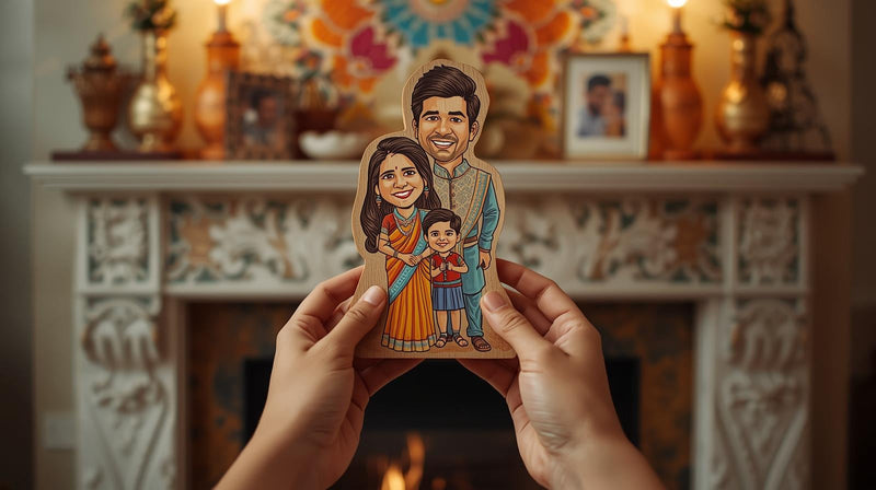 Personalized caricature gifts standee 