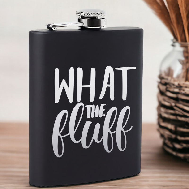 Stylish Stainless Steel Hip Flask: What The Fluff