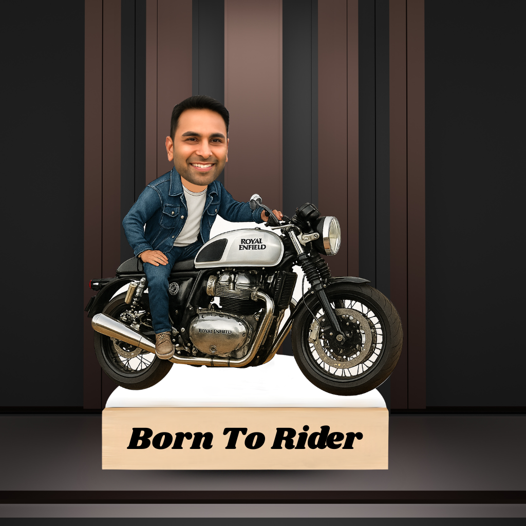 Bike Lover Caricature Gift