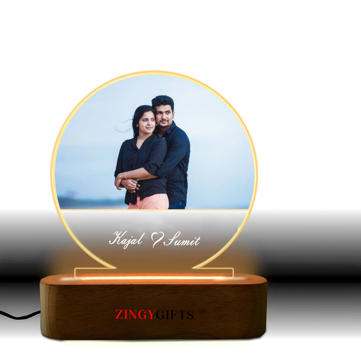 Personalized Couple Lamp
