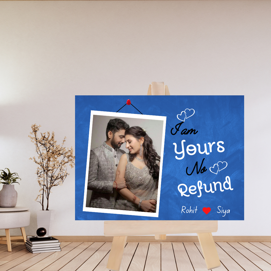 Couple Acrylic Photo Gift Card