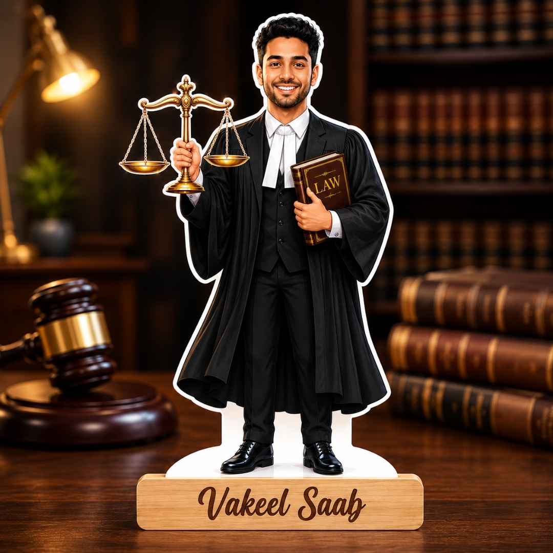 Lawyer Caricature Gift