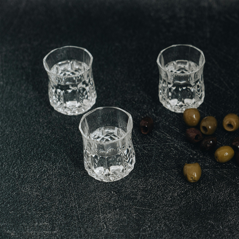 Premium Heavy Base Cool Shot Glasses Set of 6