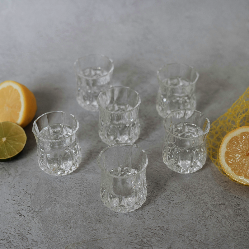 Premium Heavy Base Cool Shot Glasses Set of 6