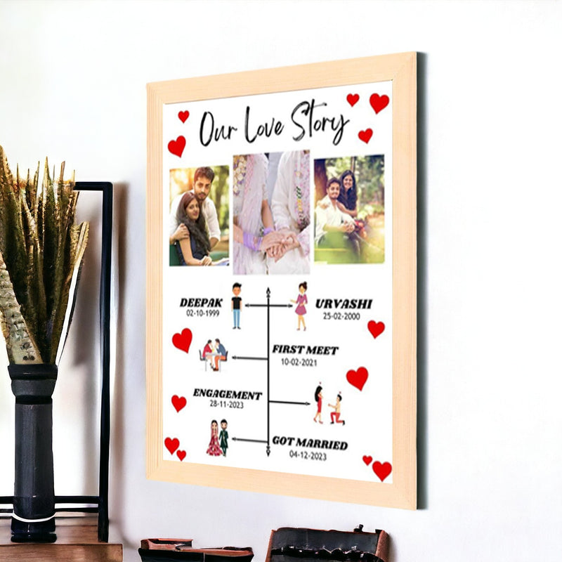 Love Story Photo Frame