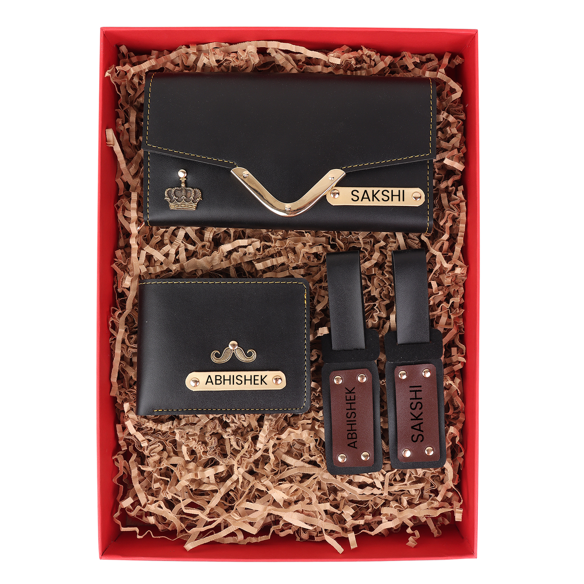 Leather Traveler Custom Hamper Gift For Male & Female - Daughter Day Gift