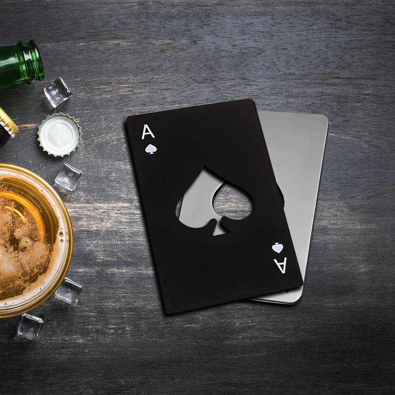 Premium Stainless Steel Bottle Opener Set of 2 Colors