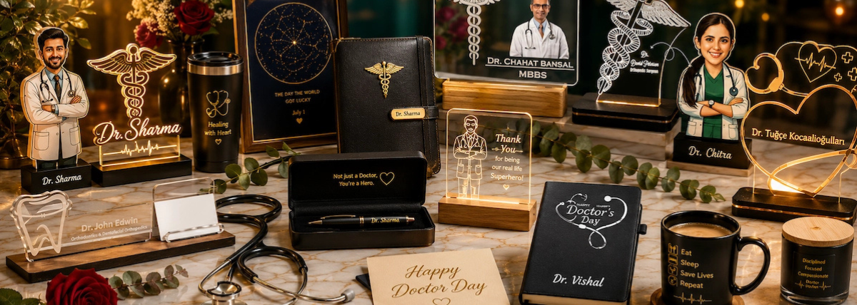 Custom Gifts for Doctors. Made for One. Built to Last