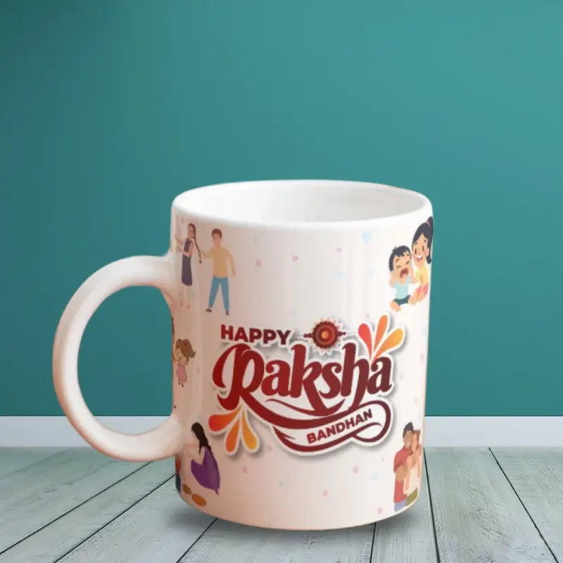 Customized rakhi mug