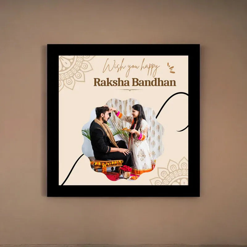 Customize Photo Frame For Raksha Bandhan