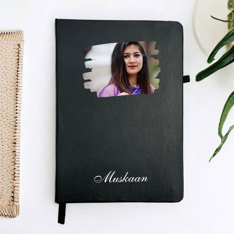 Personalized Photo Journal and Pen Set for Her