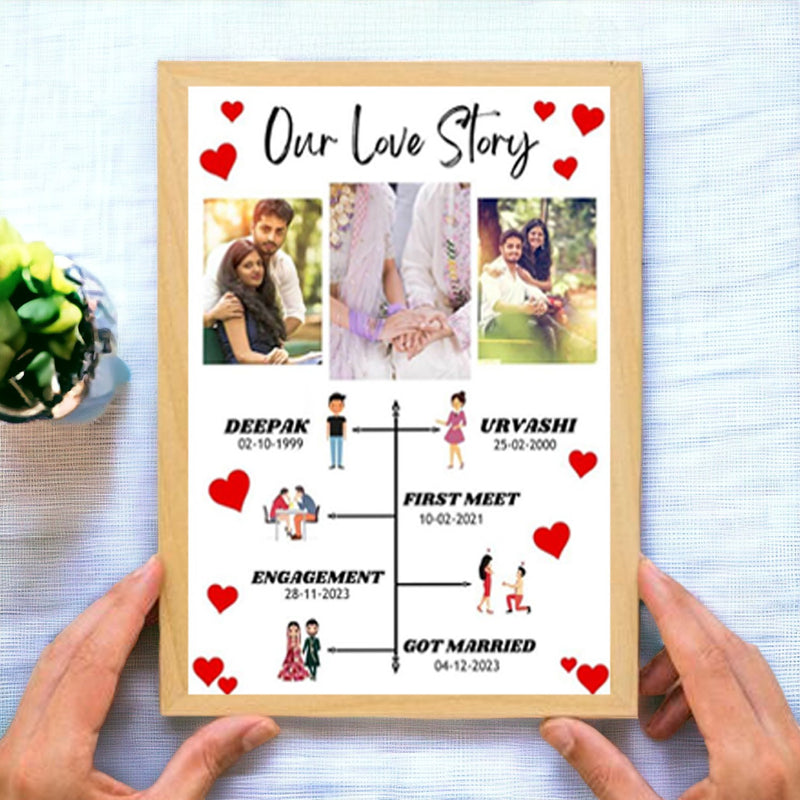 Love Story Photo Frame