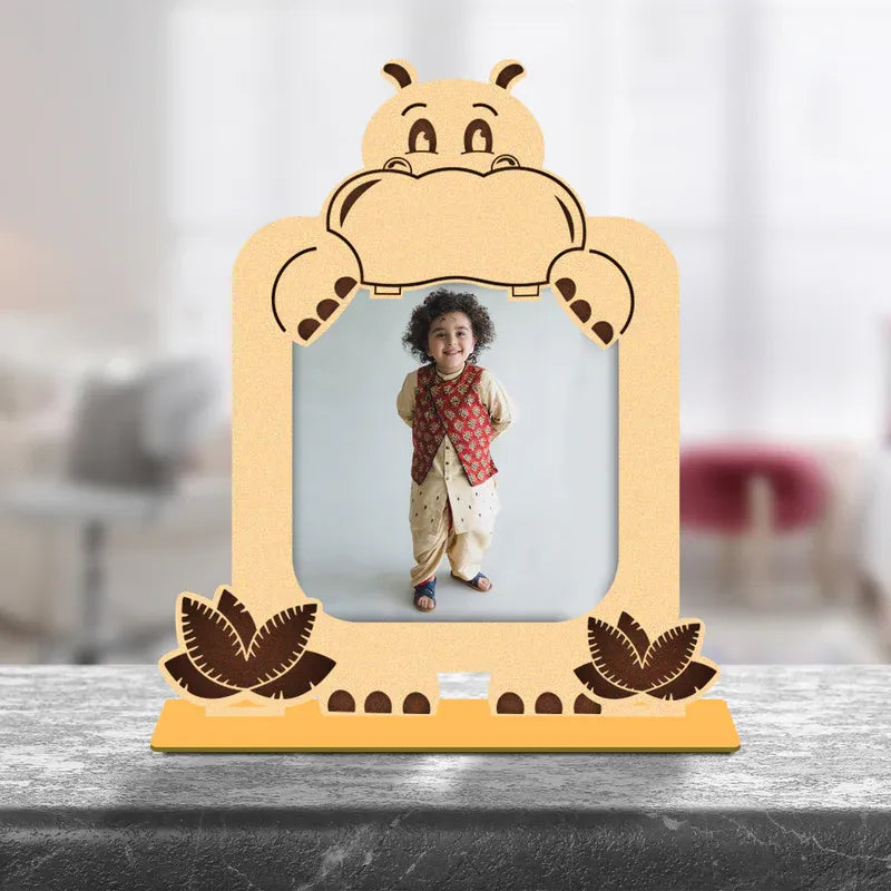 Hippo Baby Photo Frame
