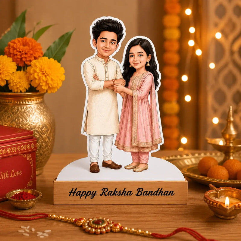Hampers for Rakhi – Personalized Brother Gift Set of 5